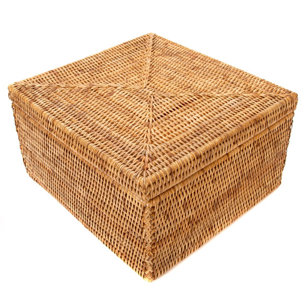 Letter File Wicker/Rattan Box & Reviews